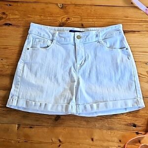 Apt. 9 White Denim Shorts
